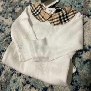 Burberry baby bodysuit